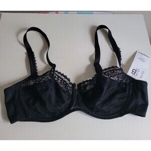 Chantelle Every Curve Black Basket Bra Sz 38B NWT